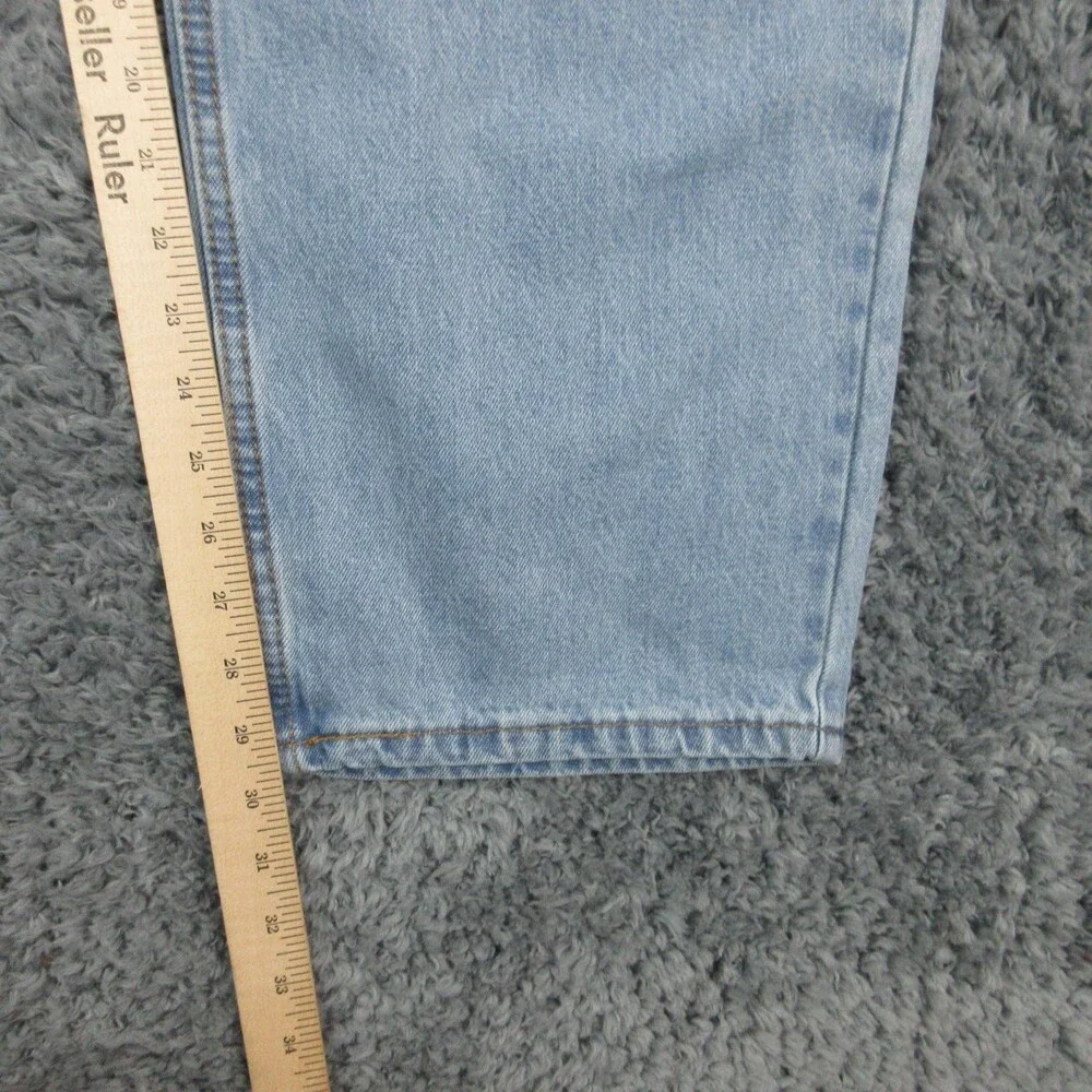 Levis 550 Jeans Mens 42x30 Light Wash Relaxed Fit Tapered Leg Denim 41x29.5* NWT